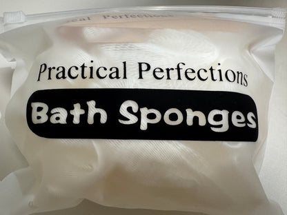 Practical Perfections Bath Sponges, Exfoliating Body Sponges Loofah Scrubber